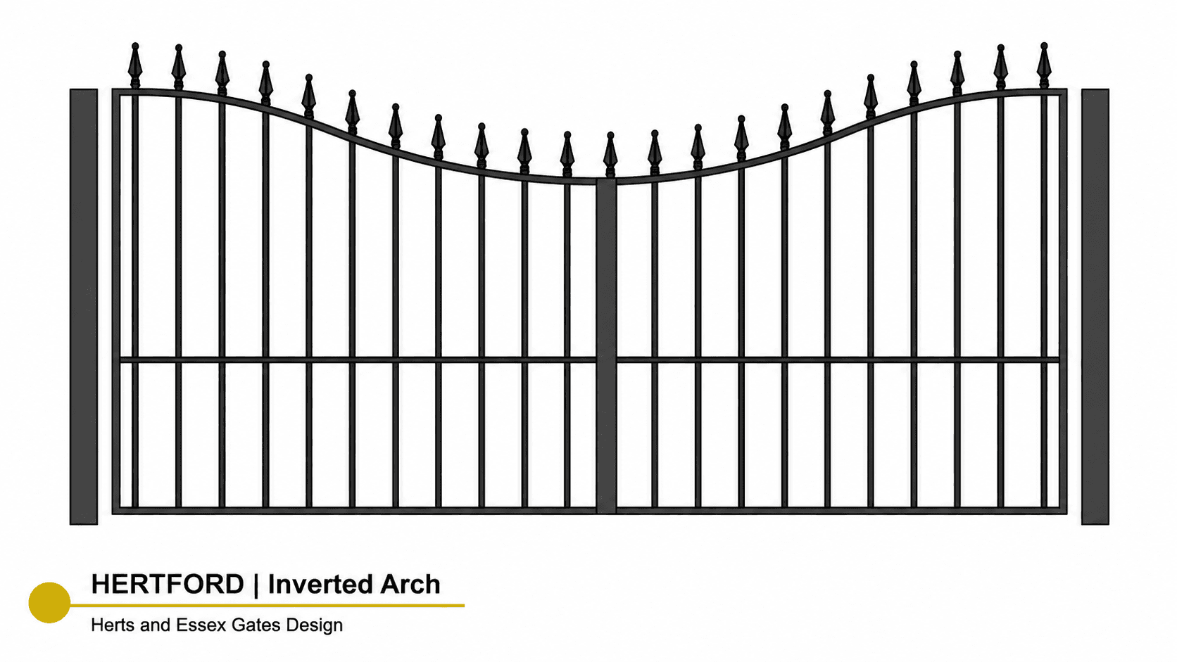 The Hertford · Inverted Arch · drawing